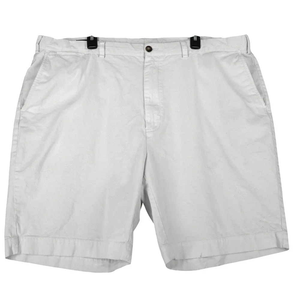 Polo Ralph Lauren Shorts Mens 46B White Chino Cotton Twill Casual Summer